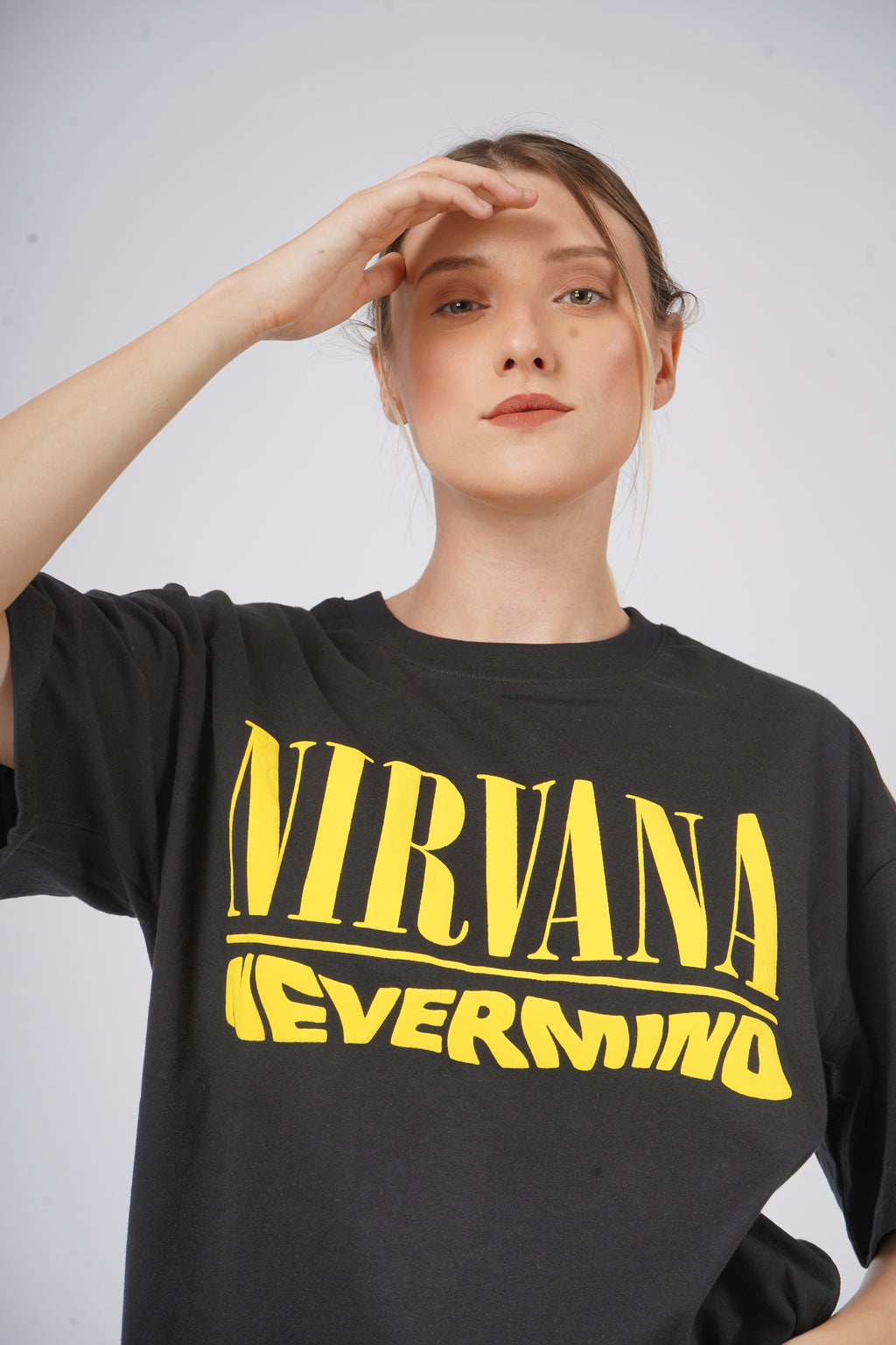 Nirvana - Oversized T Shirt - Black