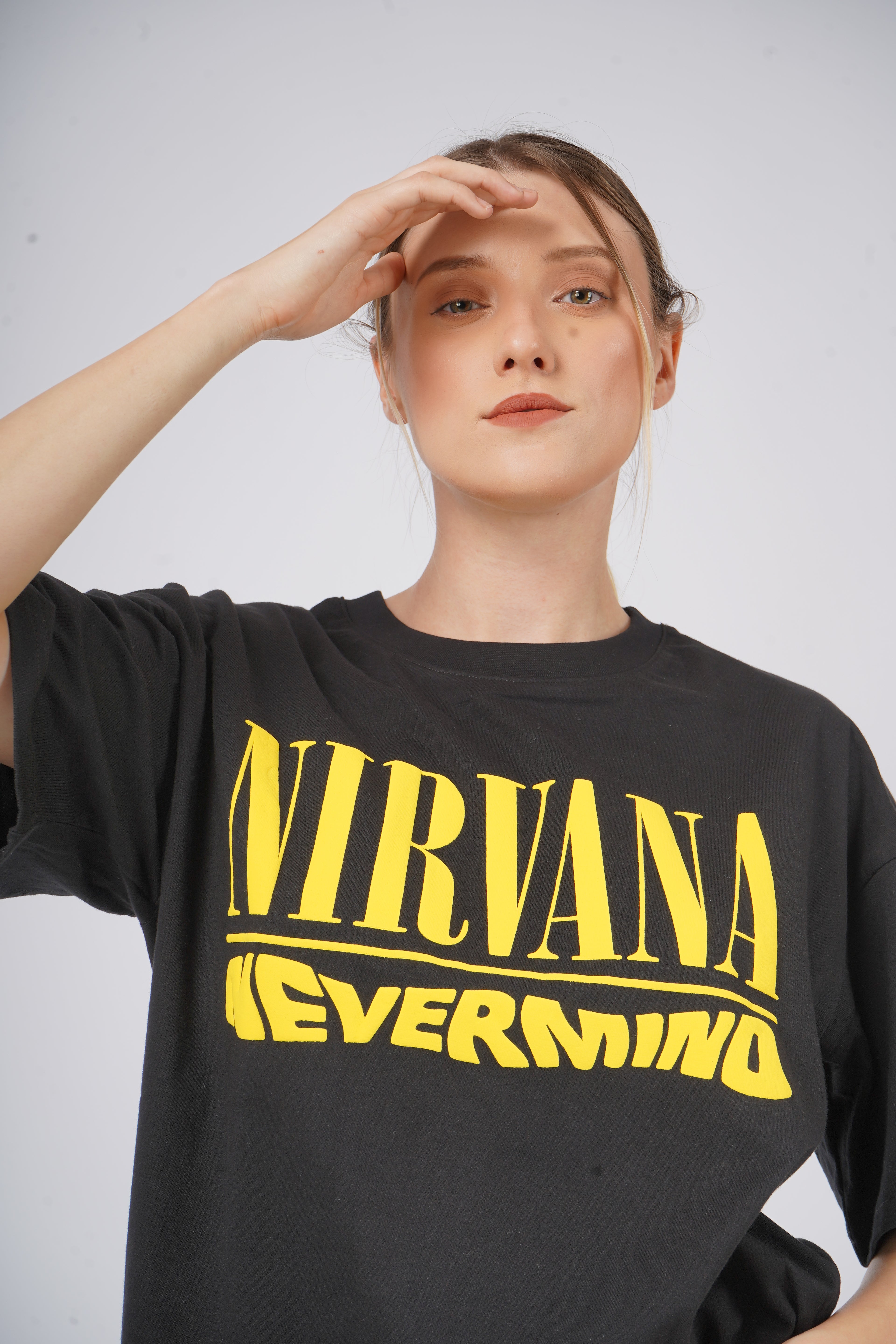 Nirvana - Oversized T Shirt - Black