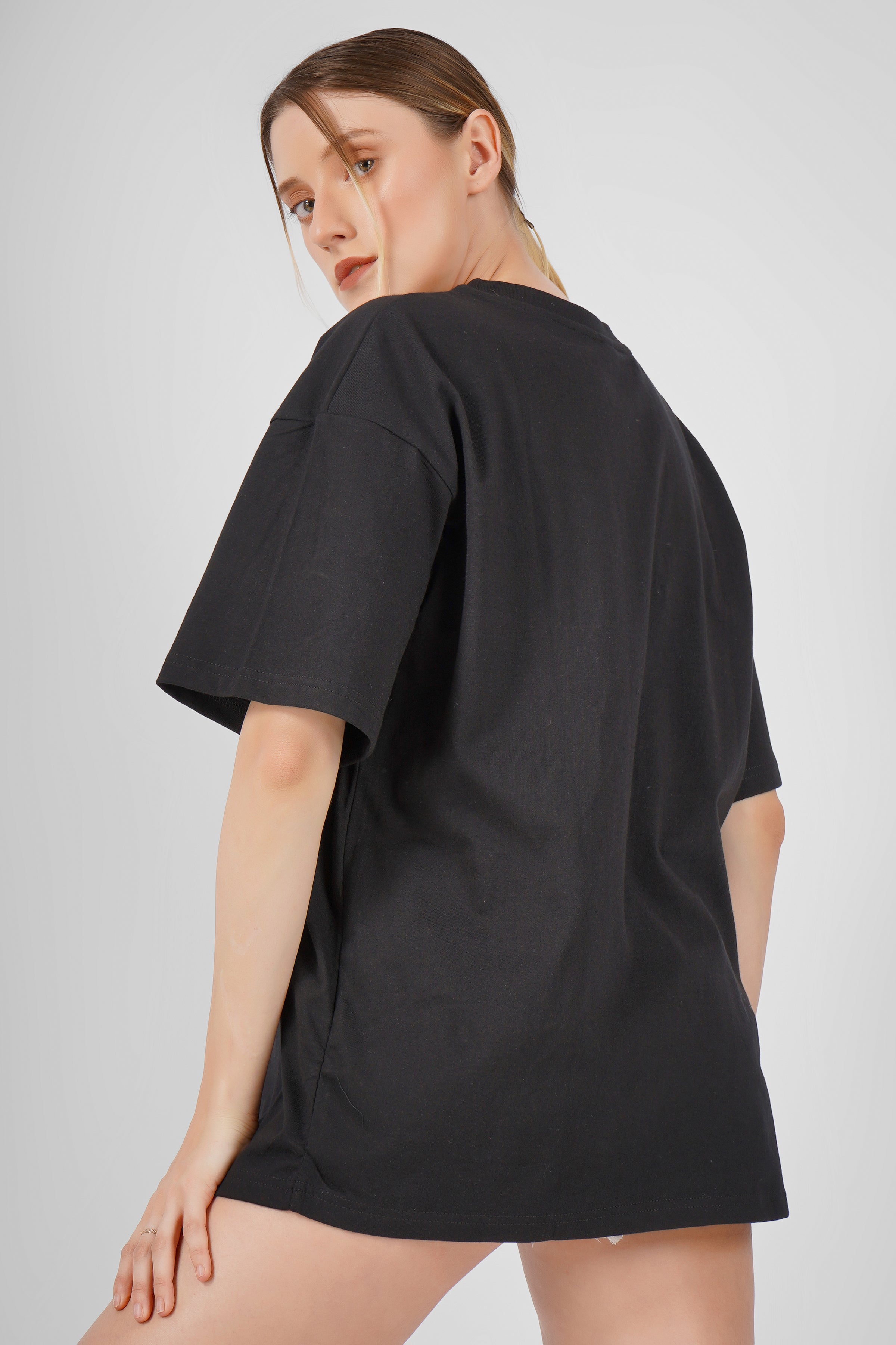 Santa Clara University - Oversized T Shirt - Black