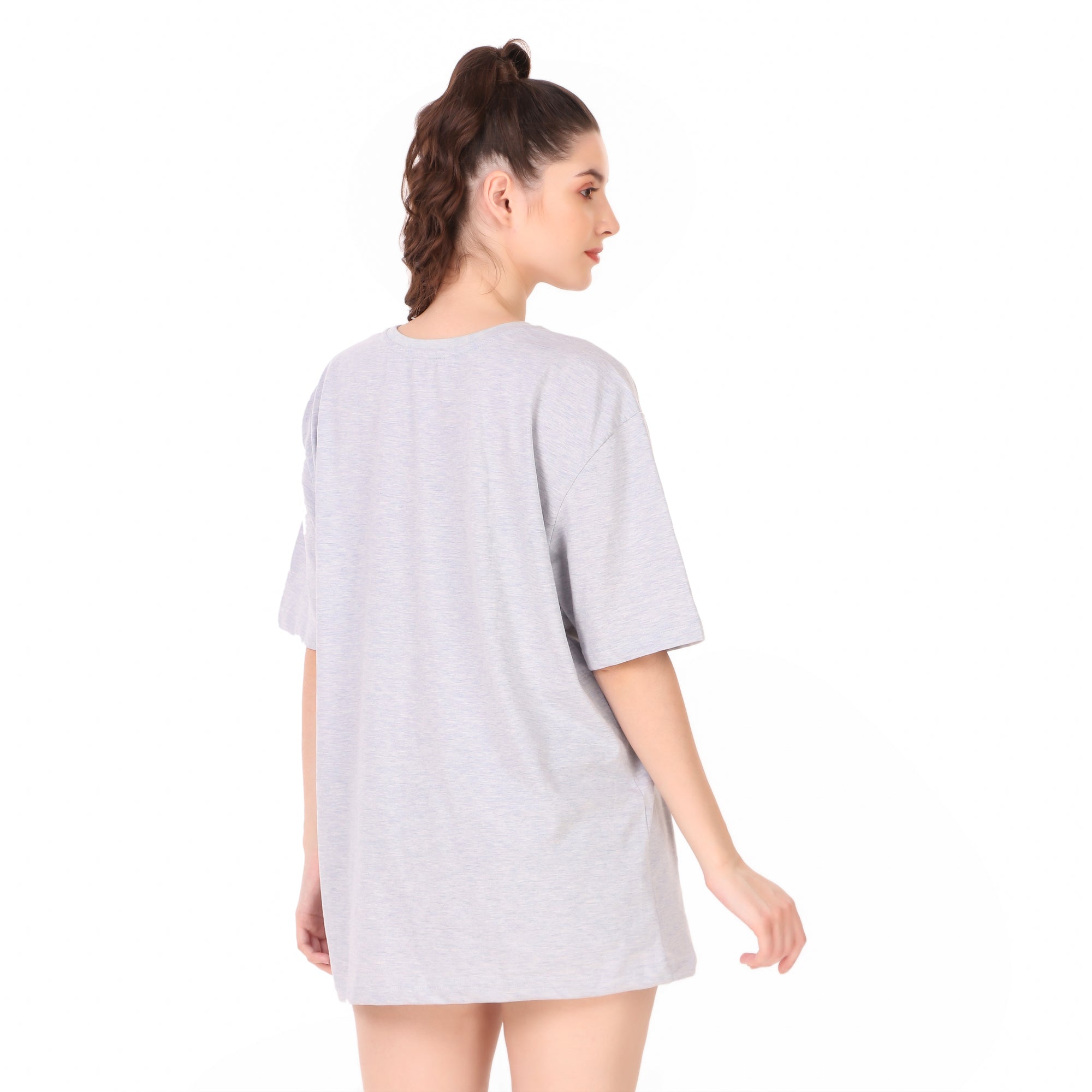 Loose T-Shirt - Serenity Blue