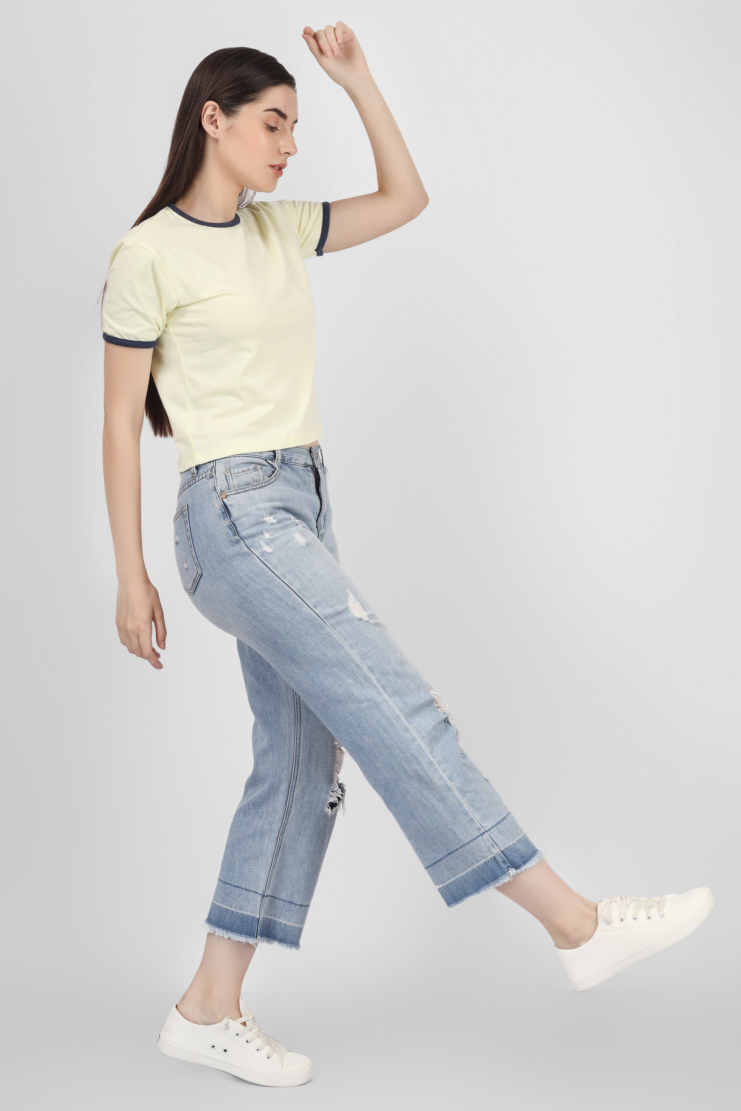 Solid - Regular Fit Tshirt - Butter Yellow
