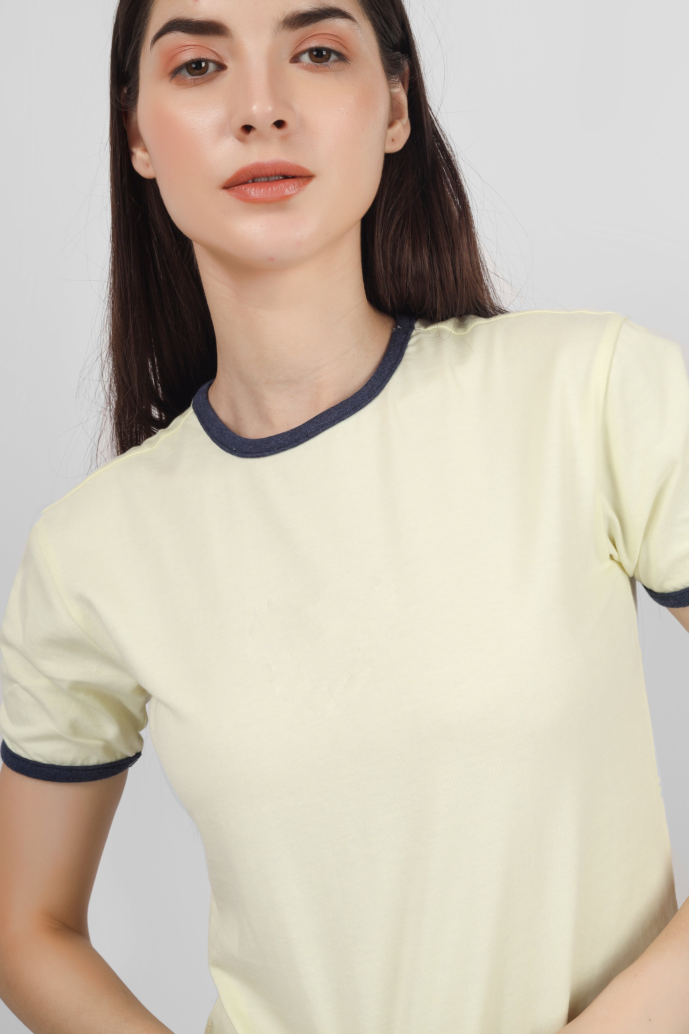 Solid - Regular Fit Tshirt - Butter Yellow